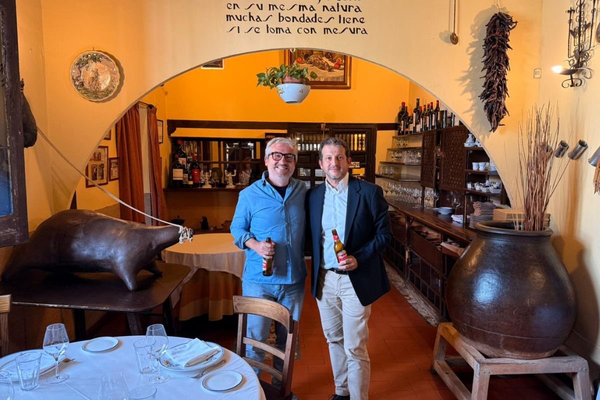 Paco Cruz Y Ramón Dios en el Mesón de Fuencarral